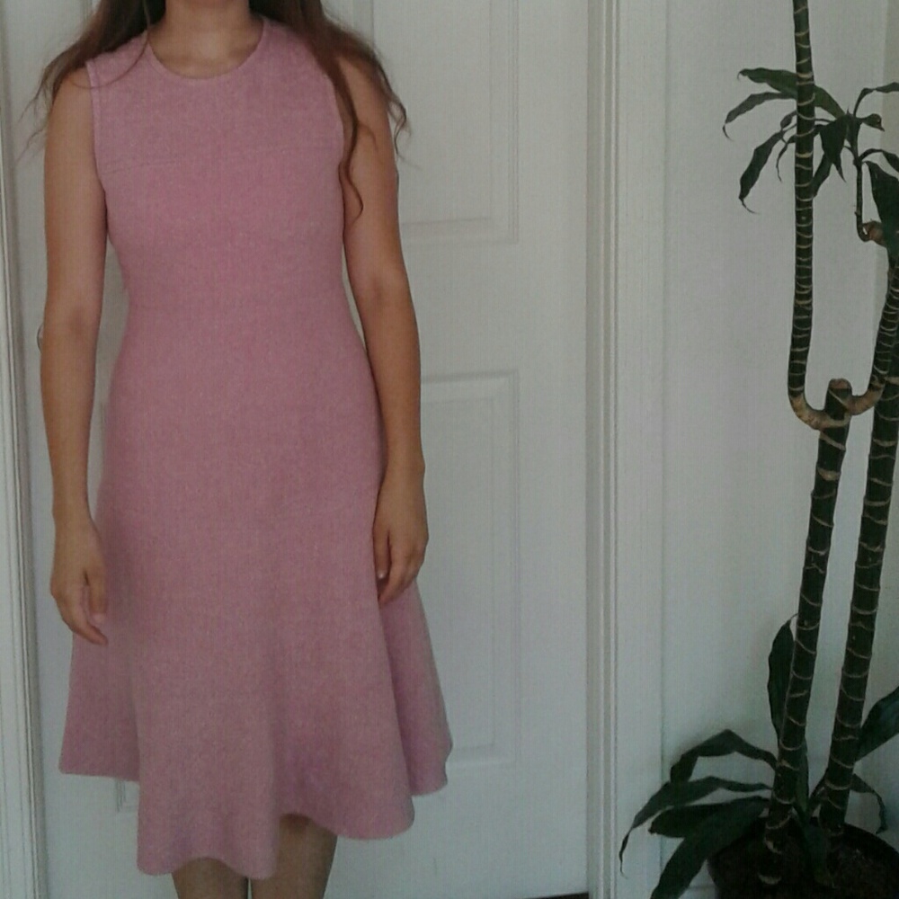 Kate Spade Fluted Boucle Dress